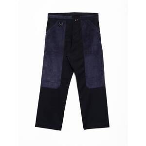 NEW NICHOLAS DALEY men's pullcord trouser in navy